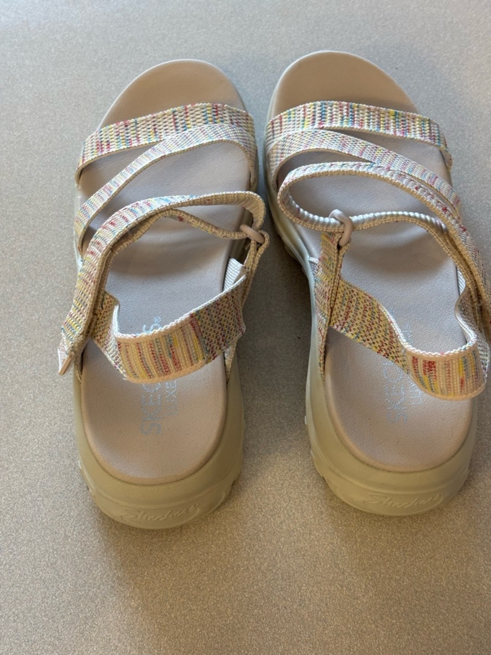 Skechers Reggae Bound Women's Light Pink Multi-Accent Sport Sandal - Picture 6 of 10